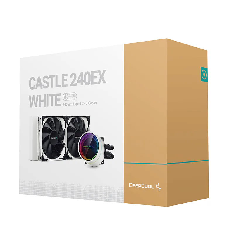 DeepCool-CASTLE 240EX WHITE