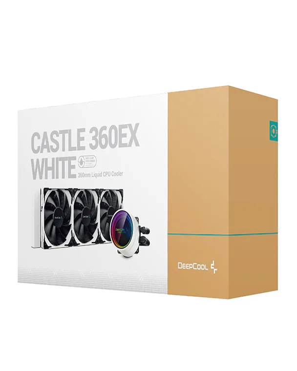 DEEP COOL CASTLE 360EX 簡易水冷 DeepCool-CASTLE 360EX WHITE