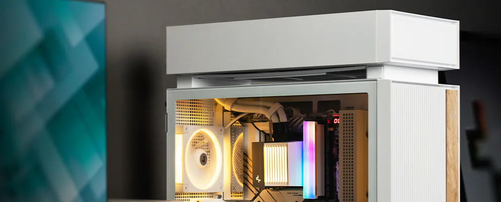 その他 DeepCool White case With PSU INCLUDE Cases - Products -DeepCool