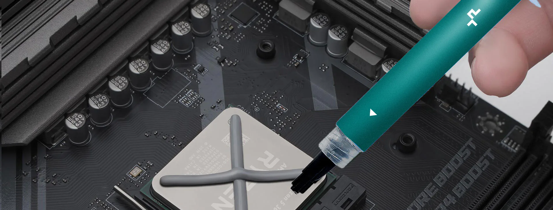 Alphacool MCX ディストリビューター5口 Z5 - DeepCool