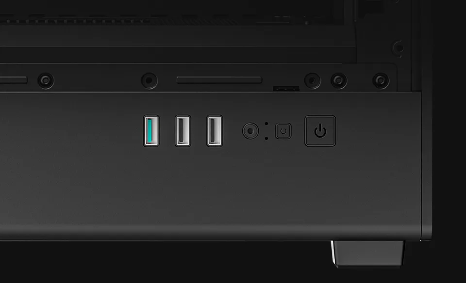 DeepCool CC350 4F front I/O - USB 3.0, USB 2.0 and audio