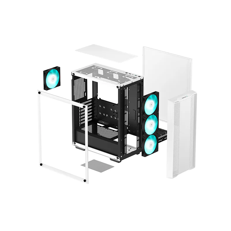 その他 DeepCool White case With PSU INCLUDE CH160 PLUS WH - DeepCool