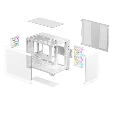 CG330 3F WH - DeepCool