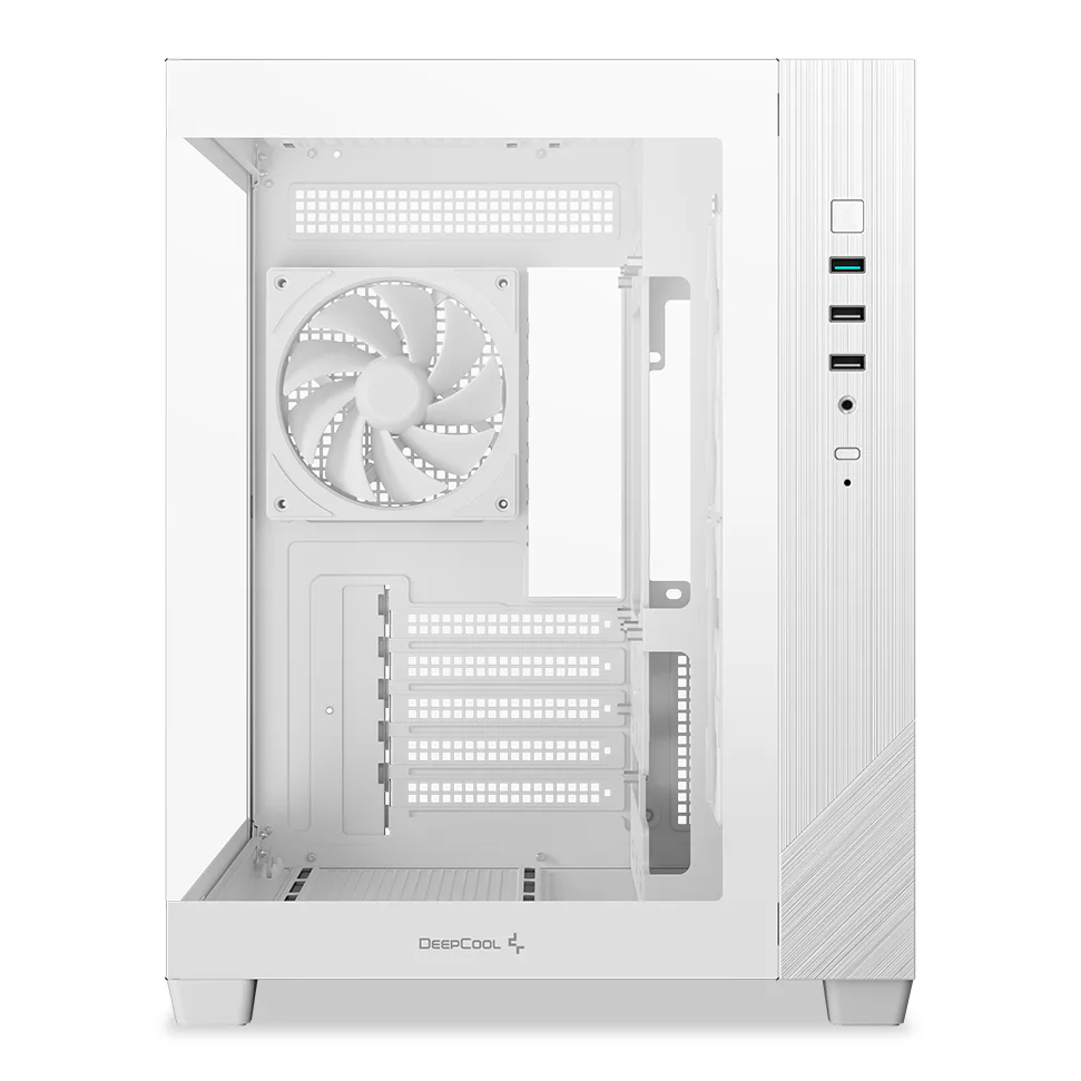 未開封 DEEPCOOL PCケース R-CG330-WHNGM3-G ホワイト CG330 3F WH - DeepCool