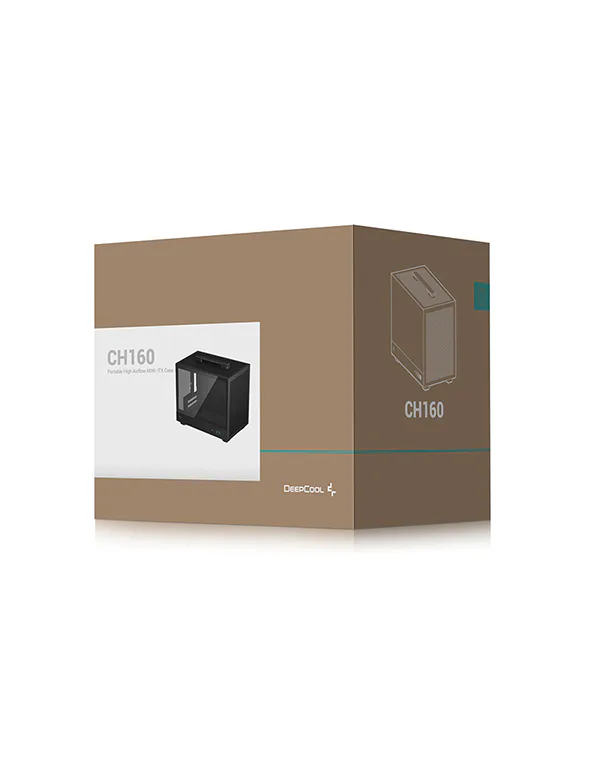 PCケース(自作PC用) deepcool ch160 DeepCool CH160をレビュー｜コンパクトでカワイイMini-ITXケース
