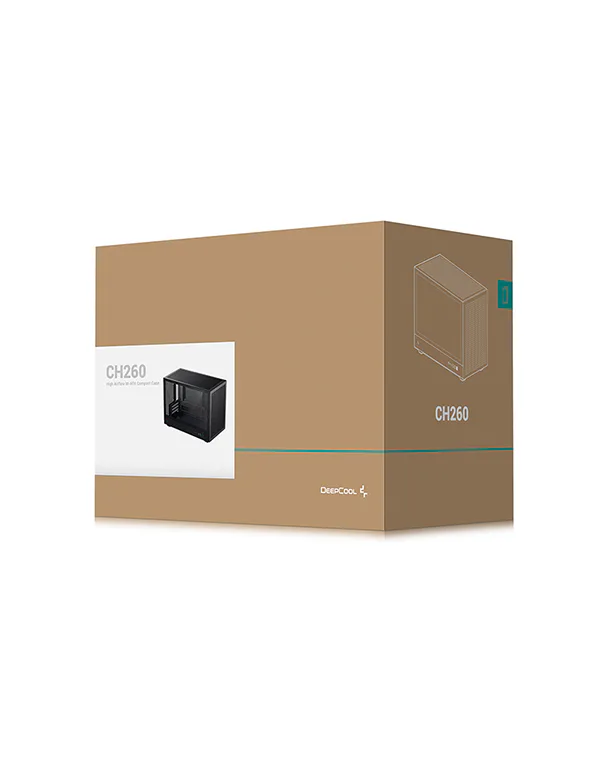 ★DeepCool PCケース CH260 R-CH260-BKNGM0-G-1 CH260 - DeepCool