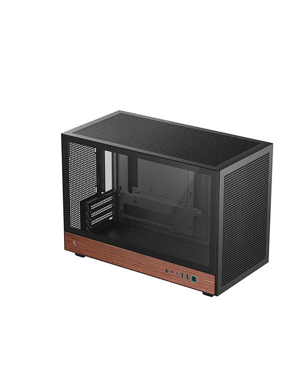 p205　チタン　カスタム monolith grid 37 CH260 WOOD - DeepCool