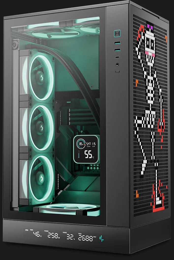 CH270 DIGITAL WH｜DEEPCOOL｜株式会社アユート PCパーツ・VR