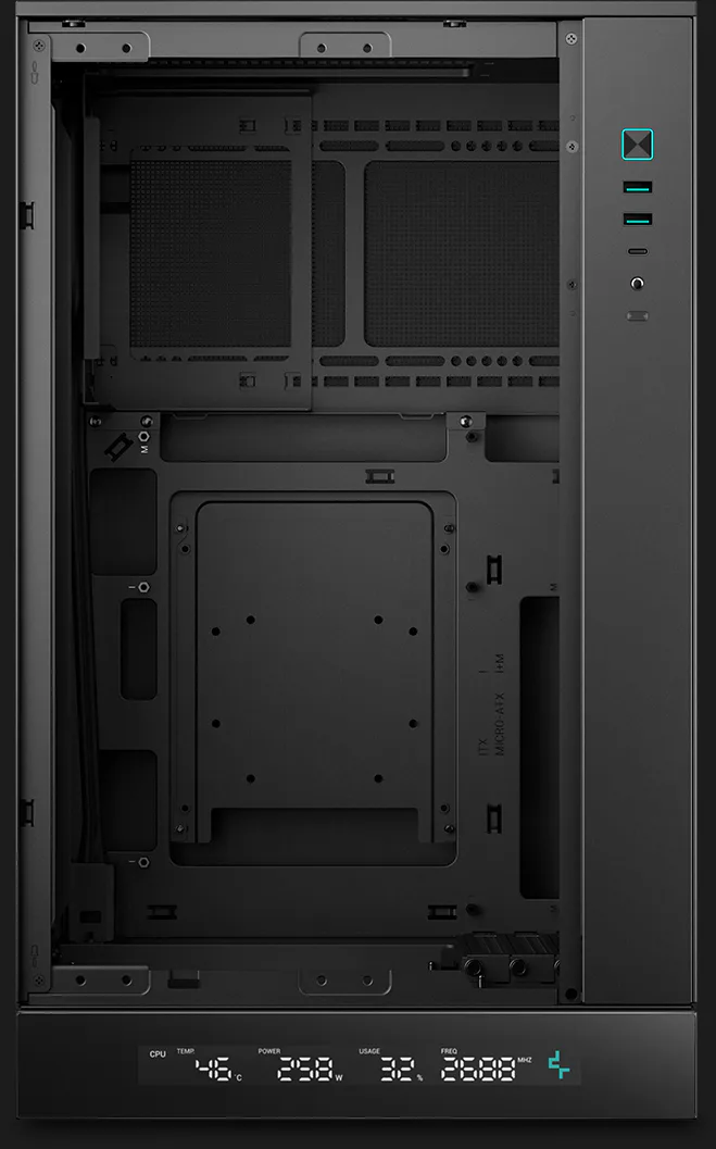 DEEPCOOL CH270 DIGITAL ブラック PCケース CH270 DIGITAL - DeepCool