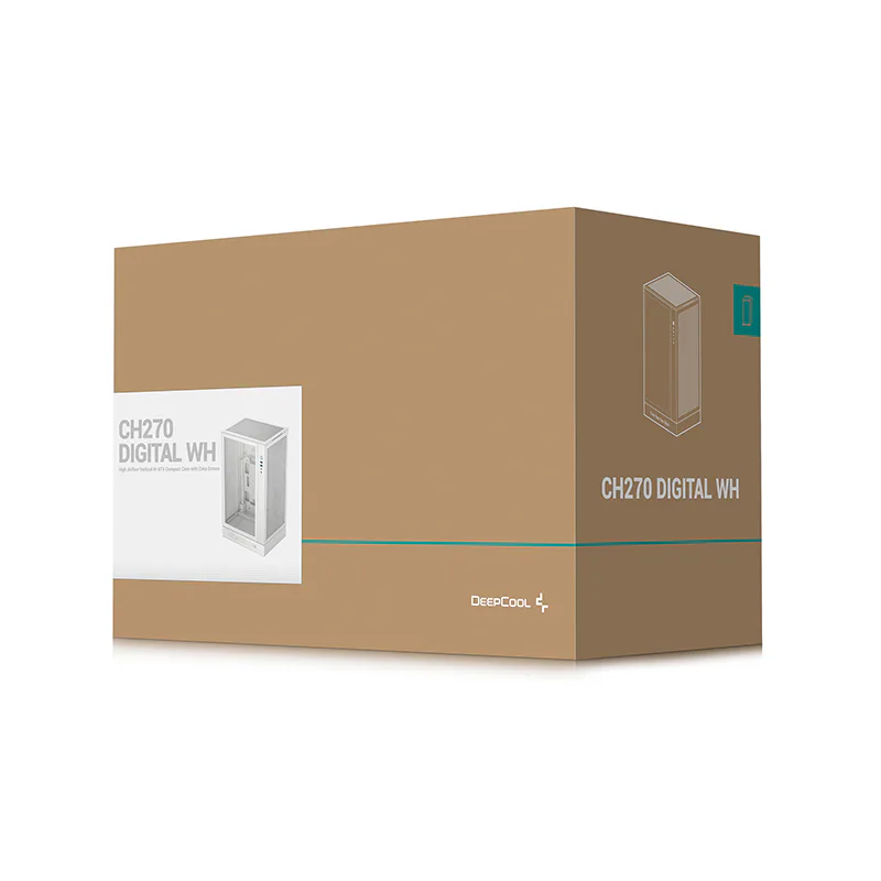 CH270 DIGITAL WH - DeepCool