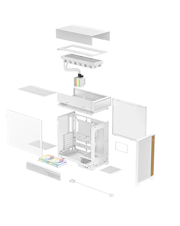 CL6600 WH - DeepCool