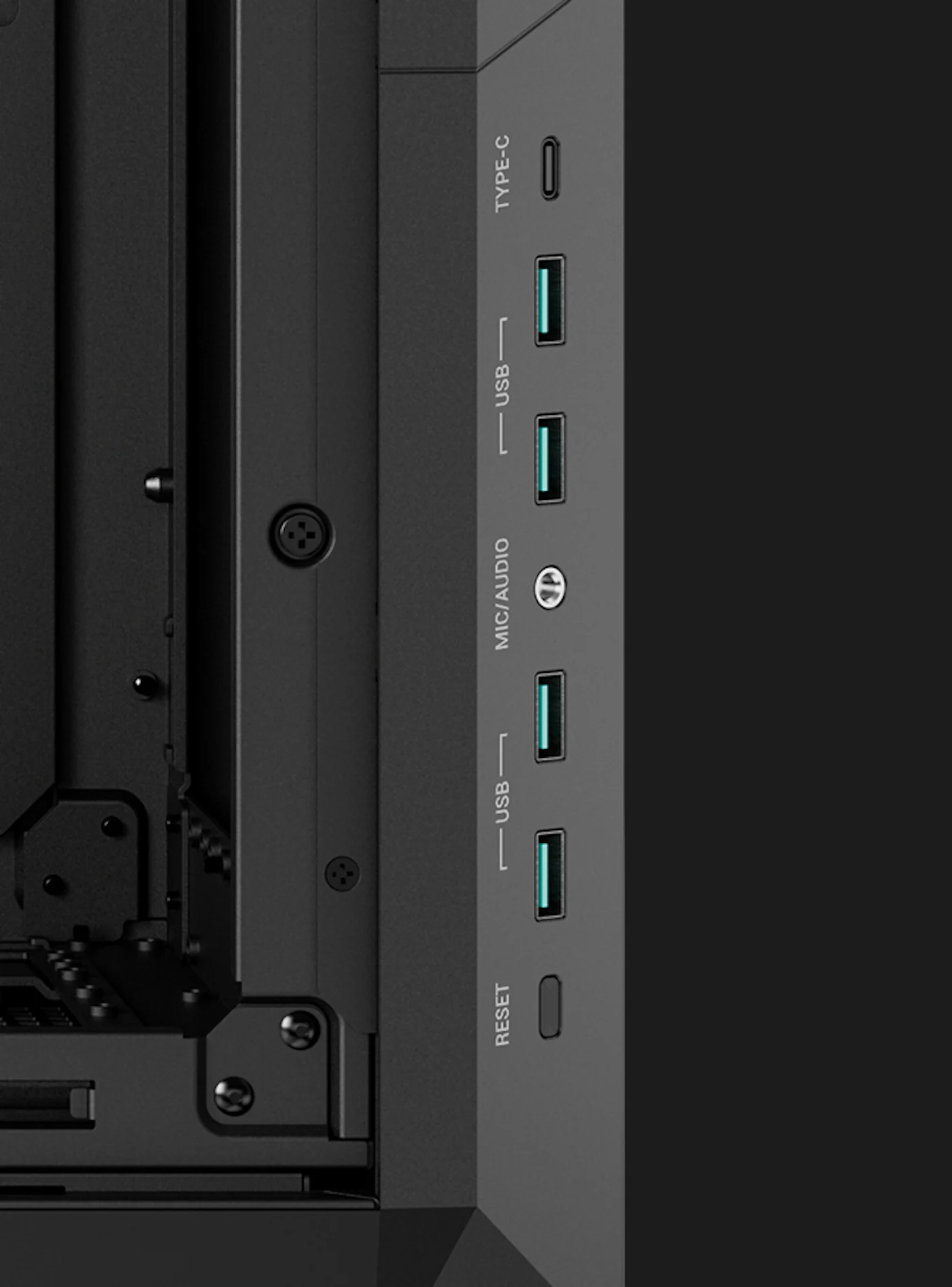Close up of CH890 DIGITAL EX showing ergonomic layout and support features