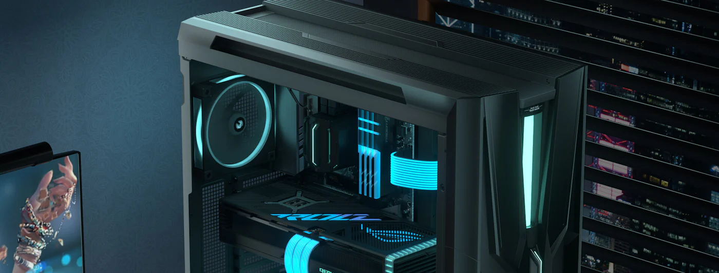 CH890 DIGITAL EX case hero video showing premium build and interior layout
