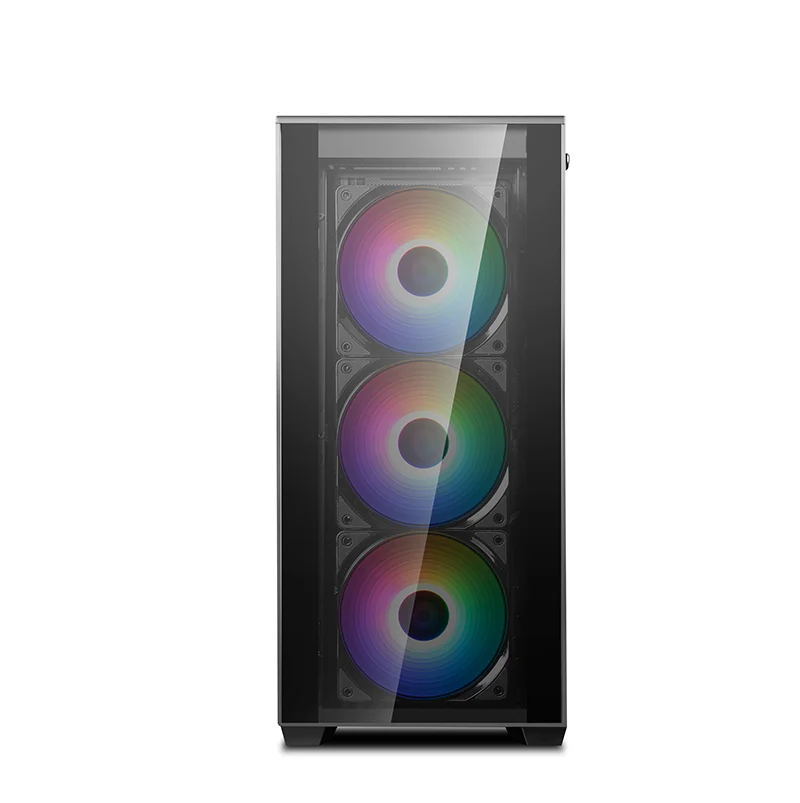 Buy the DEEPCOOL MATREXX 70 RGB 3F ATX Mid Tower Support E-ATX, Tempered  Glass ( DP-ATX-MATREXX70-BKG0P-3F ) online 