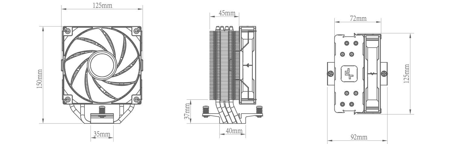 AG400 ARGB - DeepCool