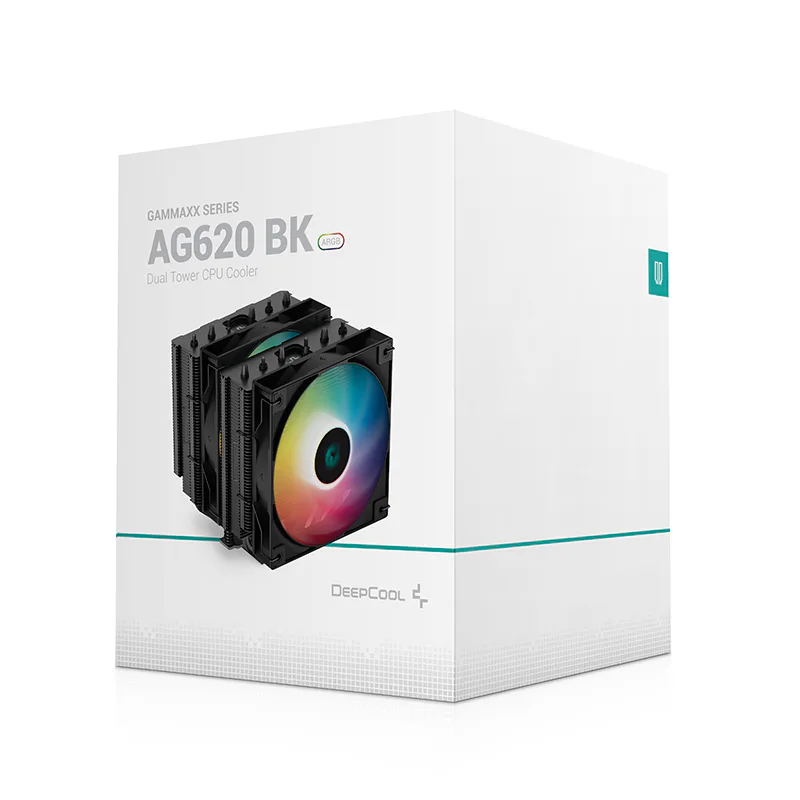 PCハード　CPUクーラー DEEPCOOL AG620 ARGB [R-AG620-BKANMN-G-1] AG620 BK ARGB - DeepCool