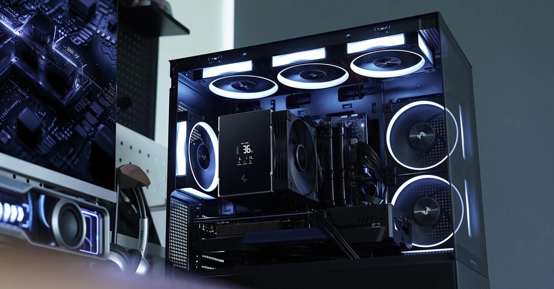 AK500 G2 DIGITAL NYX - DeepCool