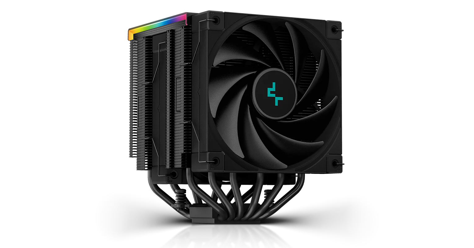DeepCool AK620 CPU Air Cooler High-Performance 260w TDP 6 Copper Heat Pipes  Dual-Tower CPU Cooler with Fans Each 120mm PWM 1850RPM 68.99CFM for Intel