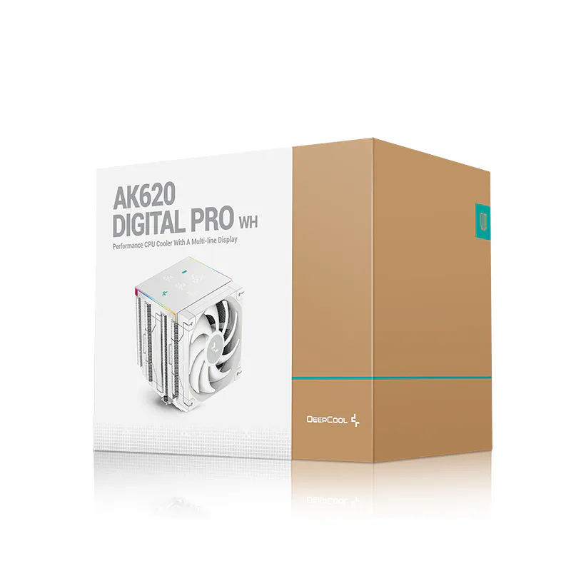 Deepcool AK620 DIGITAL PRO WH CPUクーラー AK620 DIGITAL PRO WH - DeepCool