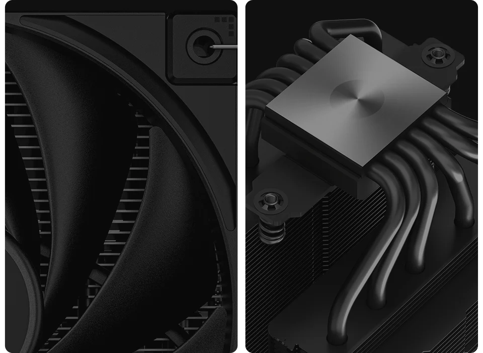 DeepCool AK620 Zero Dark Processeur d'air 12cm Black 1 Piece(s)