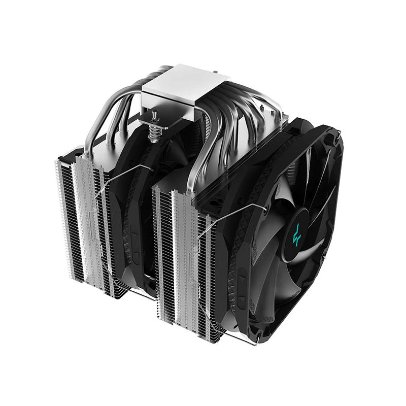 DeepCool ASSASSIN IV Premium CPU Air Cooler, Dual-Tower, 120/140mm FDB Fan  Confi