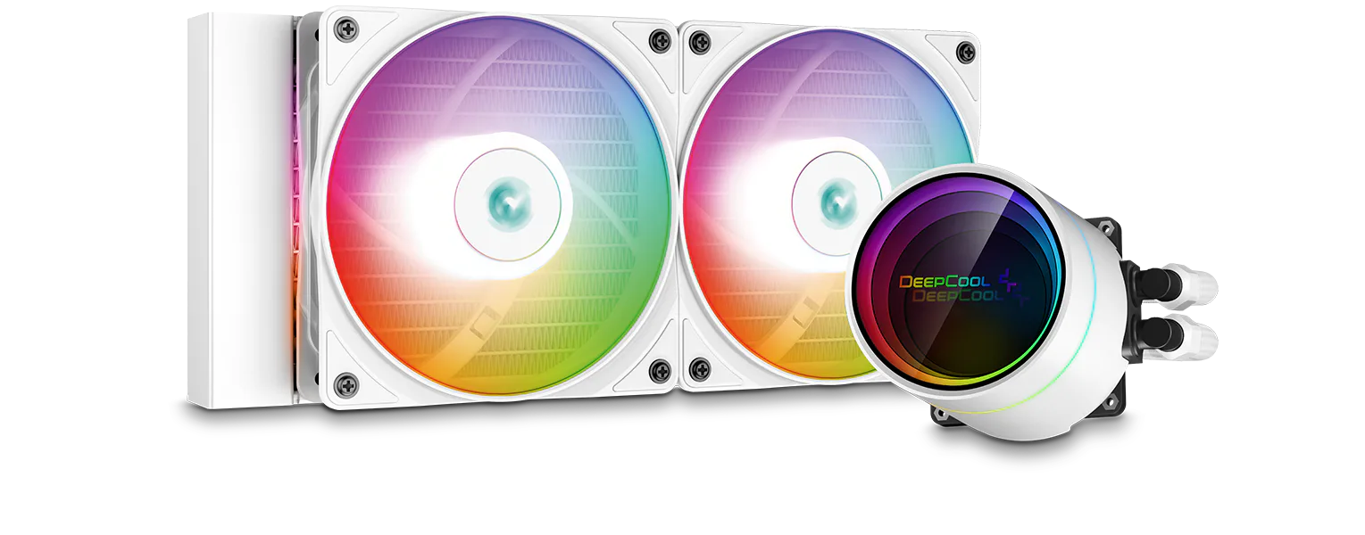 CASTLE 240EX A-RGB WH - DeepCool