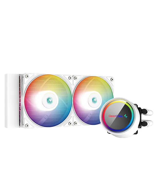 GAMMAXX L240 A-RGB WH 240mm液体冷却クーラー GAMMAXX L240 A-RGB WH - DeepCool