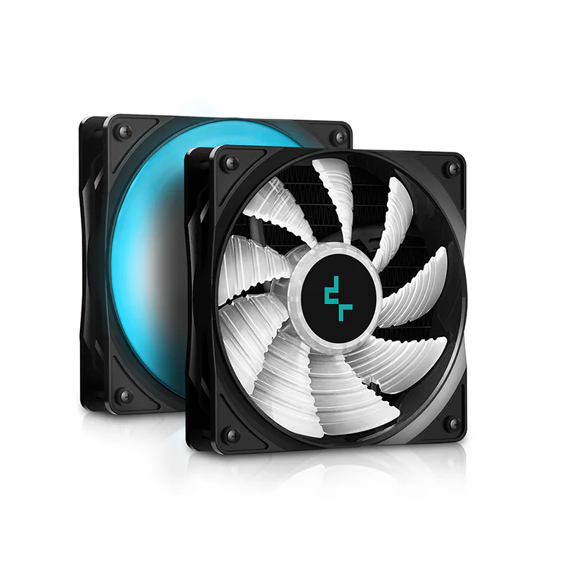 disipador de líquido Cooler RGB 12 V radiador de 120 mm 4 pines compatible con Intel 115X/2066 y AMD AM4 DeepCool Gammaxx L120 RGB V2 Sistema de refrigeración antipalanca 