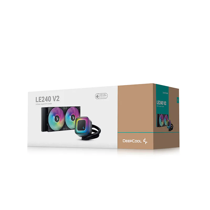 DEEPCOOL LE240 V2 簡易水冷CPUクーラー LE240 V2｜DEEPCOOL｜株式会社アユート PCパーツ・VR