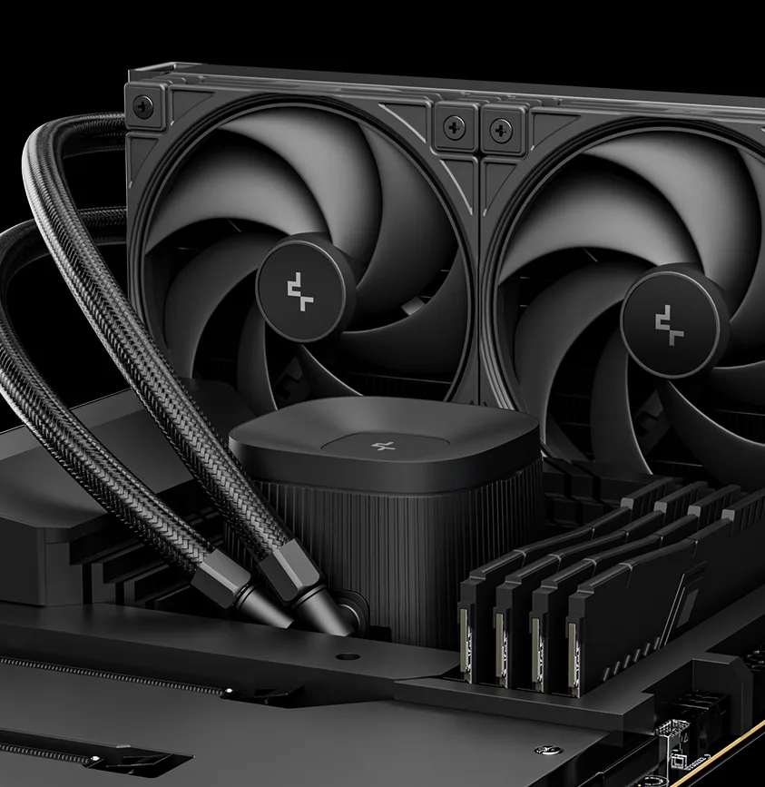 LE360 V2 ZERO DARK - DeepCool