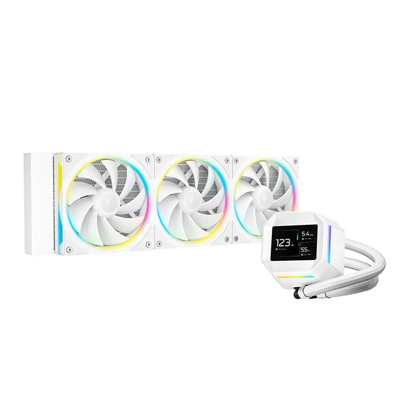 DeepCool LM360 ホワイト 360mm 簡易水冷 LM360 WH - DeepCool