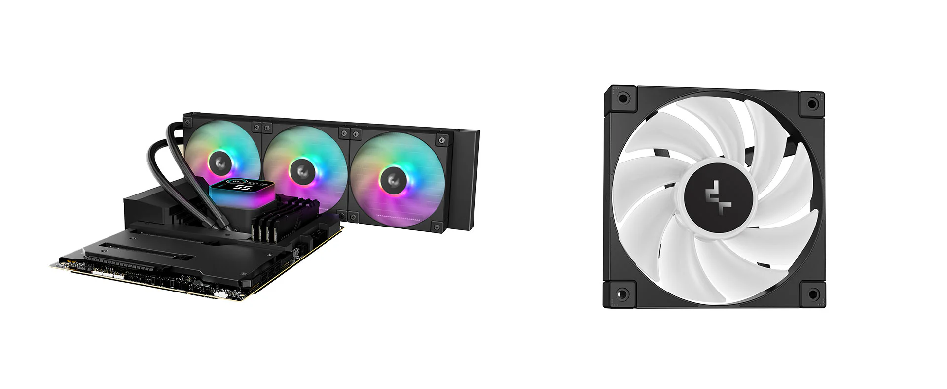 DeepCool LQ AIO, solución de refrigeración revolucionaria de pantallas LCD