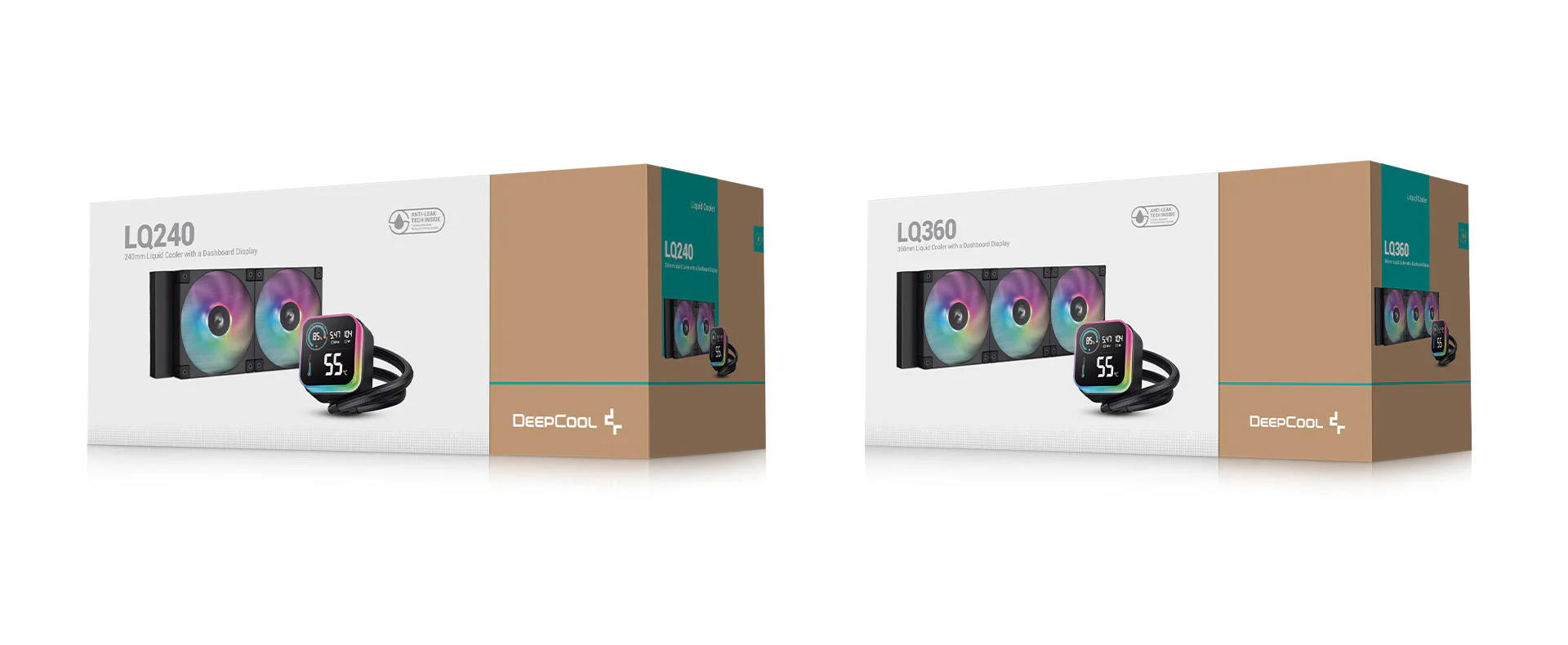 DeepCool LQ AIO, solución de refrigeración revolucionaria de pantallas LCD