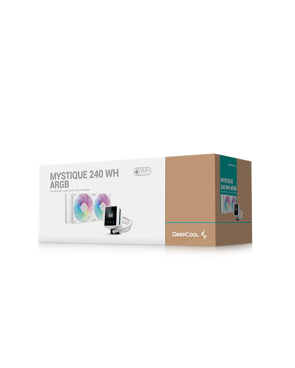 MYSTIQUE 240 WH ARGB - DeepCool