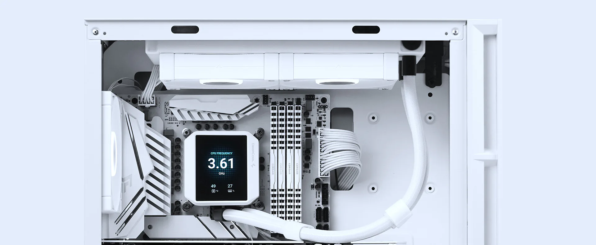 MYSTIQUE 240 WH ARGB - DeepCool