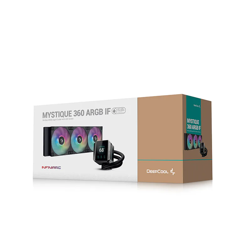 Deepcool MYSTIQUE 360 72.45 CFM Liquid CPU Cooler (R-LX750