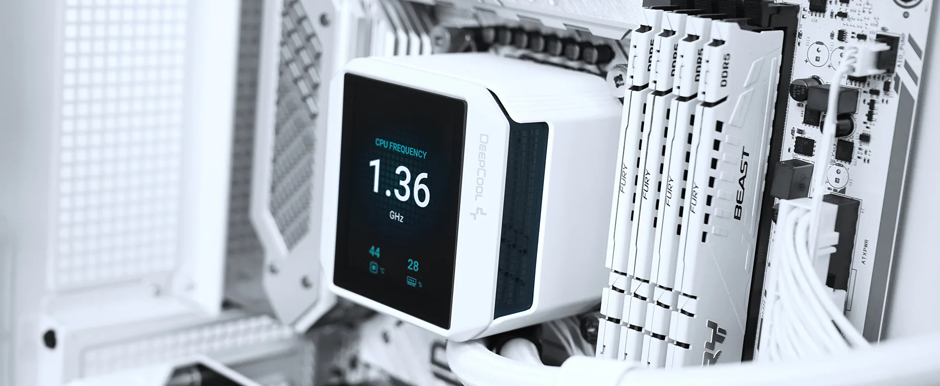 MYSTIQUE 360 WH ARGB - DeepCool