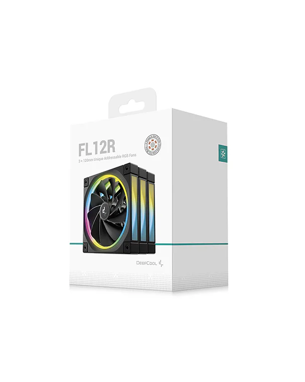 DeepCool FL12R WH RGBファン 3個セット(リバースファン) FL12-3 IN 1 - DeepCool