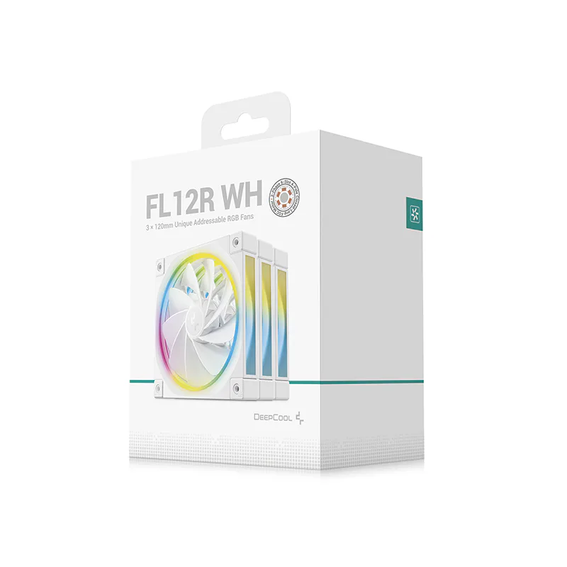 DeepCool FL12R WH RGBファン 3個セット(リバースファン) FL12R 3 IN 1 - DeepCool