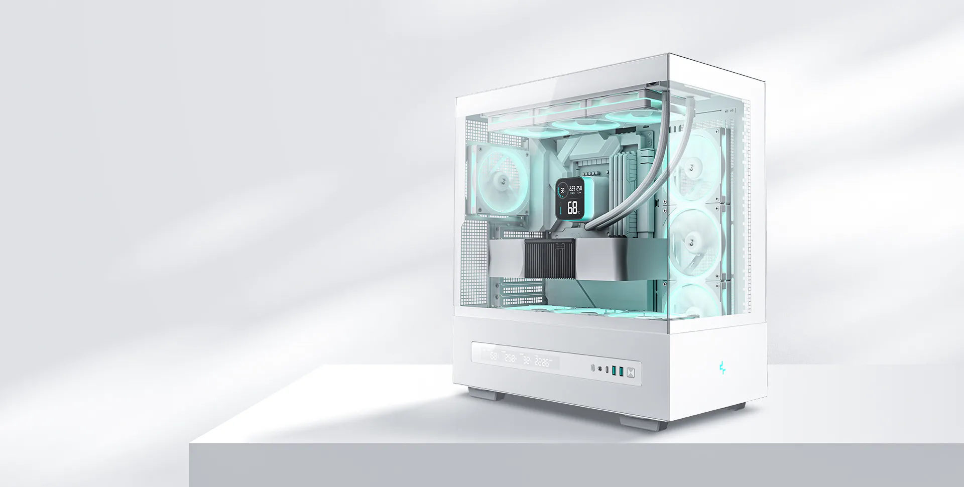 DeepCool LM240 WH と FL12SE WH 3IN1 のセット FL12 SE WH 3IN1 - DeepCool