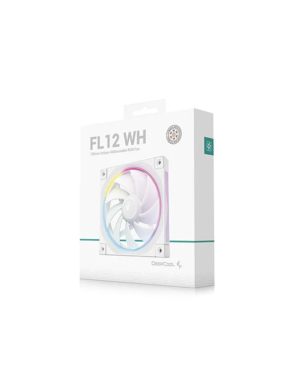 Deepcool FL12 WH 120mm　R-FL12-WHAPN1-G FL12 WH - DeepCool