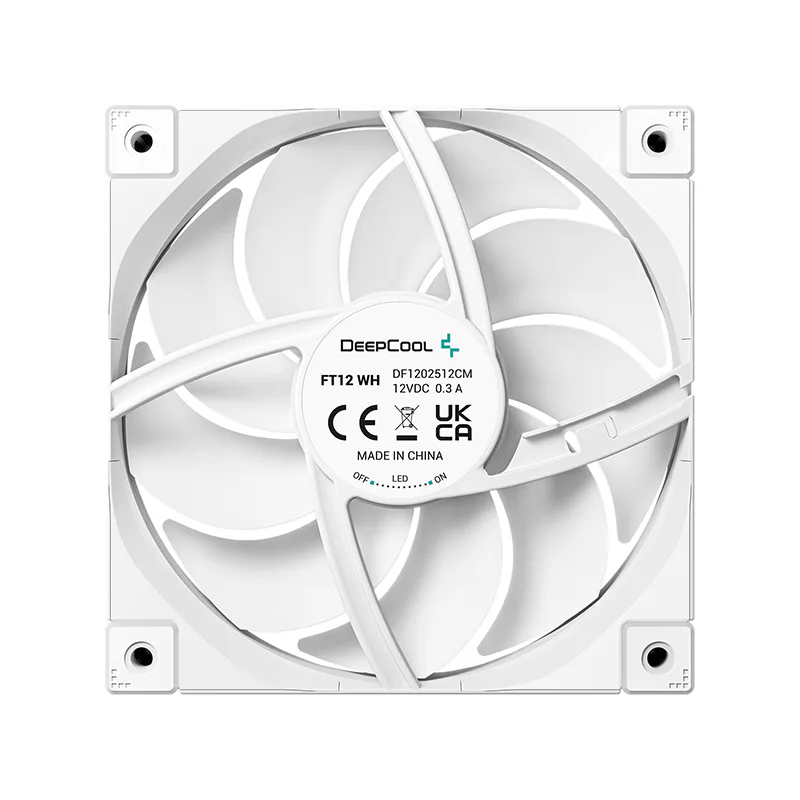Deepcool FL12 WH 120mm　R-FL12-WHAPN1-G FL12 WH - DeepCool