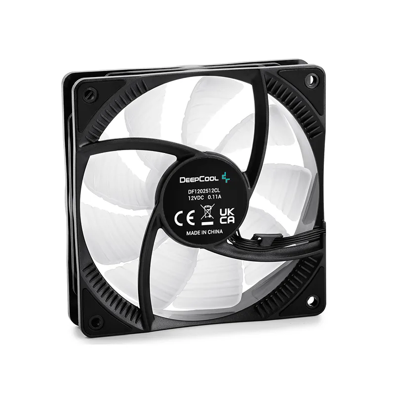 3x120mm RGB PWM Fans with Fan Hub Controlled by Motherboard with 12V 4-pin RGB Header DEEPCOOL RF120 3in1 V2 No Wired Controller Compatible with ASUS Aura Sync 