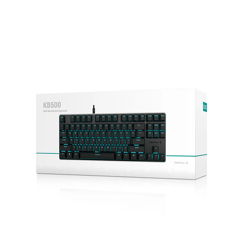 KB500 TKL, Deepcool annonce son premier clavier mécanique tenkeyless -  GinjFo