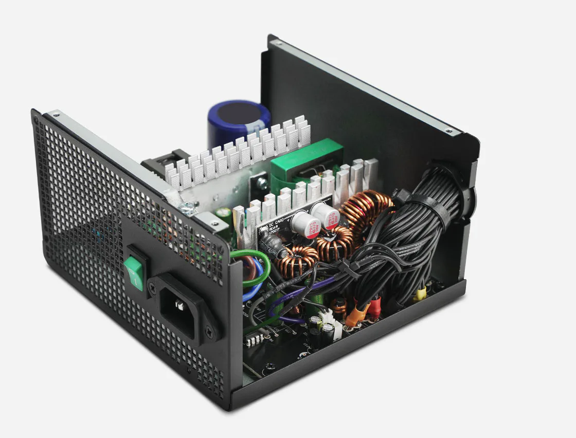 未開封品 Deepcool PC電源 750W 80PLUS Bronze Deepcool PK750D, 750W, 80 PLUS Bronze (R-PK750D-FA0B-EU)