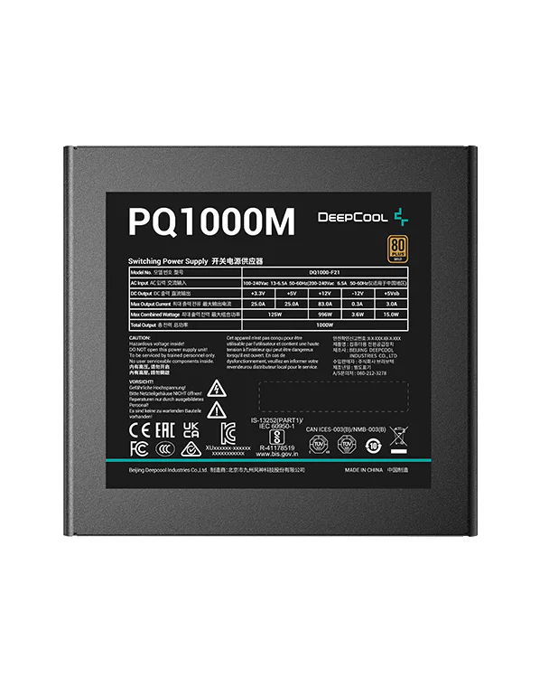 PQ1000M - DeepCool
