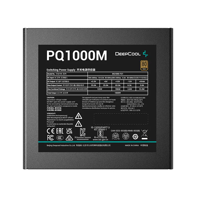 PQ1000M - DeepCool