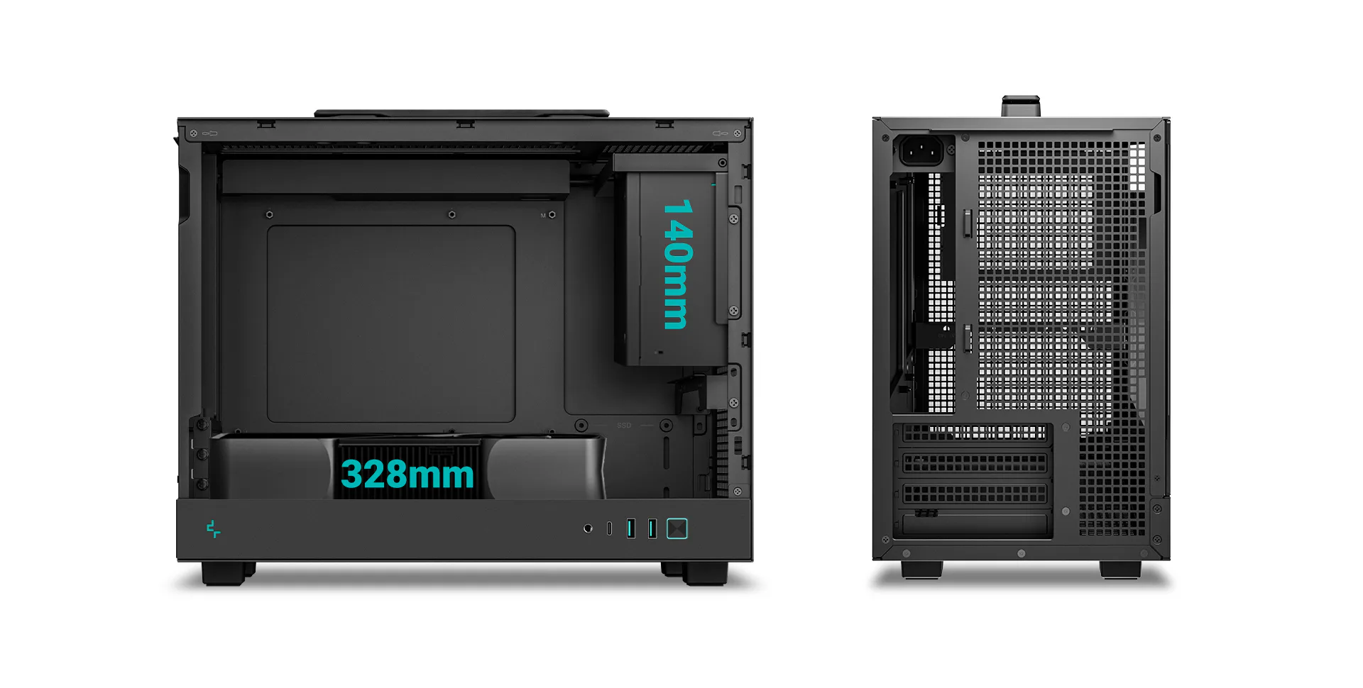 DeepCool CH160 PLUS PCケース CH160 PLUS - DeepCool