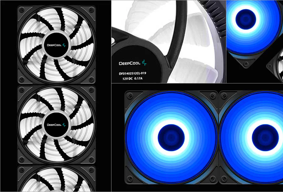 DeepCool　ケースファン　FC120　9枚セット FC120-3 IN 1シリーズ | DeepCool ファン | 株式会社アスク